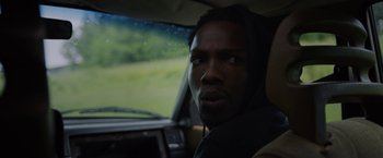 Movie still from “Burning Sands” (2017), directed by Gerard McMurray – Close Up shot, Over the shoulder angle