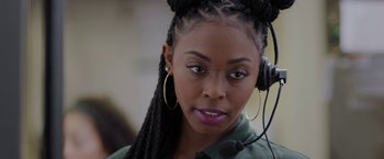 Movie still from “Burning Sands” (2017), directed by Gerard McMurray – Close Up shot, Over the shoulder angle