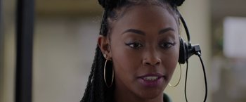 Movie still from “Burning Sands” (2017), directed by Gerard McMurray – Close Up shot, Over the shoulder angle