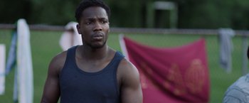 Movie still from “Burning Sands” (2017), directed by Gerard McMurray – Close Up shot, Over the shoulder angle