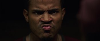 Movie still from “Burning Sands” (2017), directed by Gerard McMurray – Extreme Close Up shot, Low angle