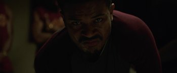 Movie still from “Burning Sands” (2017), directed by Gerard McMurray – Close Up shot, Low angle