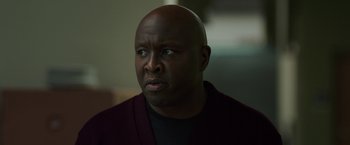 Movie still from “Burning Sands” (2017), directed by Gerard McMurray – Close Up shot, Over the shoulder angle