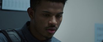Movie still from “Burning Sands” (2017), directed by Gerard McMurray – Close Up shot, Low angle