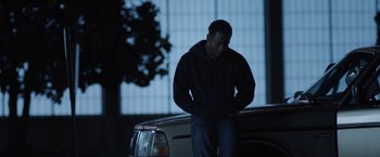 Movie still from “Burning Sands” (2017), directed by Gerard McMurray – Medium shot, Low angle