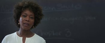 Movie still from “Burning Sands” (2017), directed by Gerard McMurray – Close Up shot, Over the shoulder angle