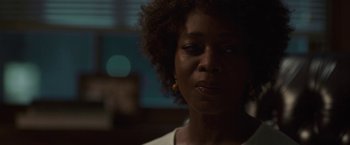 Movie still from “Burning Sands” (2017), directed by Gerard McMurray – Close Up shot, Over the shoulder angle