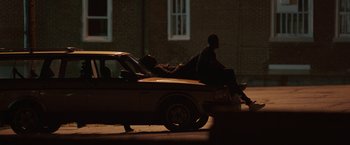Movie still from “Burning Sands” (2017), directed by Gerard McMurray – Wide shot, Over the shoulder angle