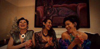 Movie still from “Guillermo del Toro's Cabinet of Curiosities” (2022), directed by Keith Thomas – Medium shot, High angle