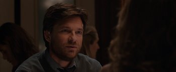 Movie still from “This Is Where I Leave You” (2014), directed by Shawn Levy – A person wearing a shirt; Close Up shot, Over the shoulder angle