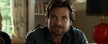 Movie still from “This Is Where I Leave You” (2014), directed by Shawn Levy – A person with a beard; Close Up shot, Over the shoulder angle