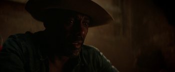 A person wearing a cowboy hat