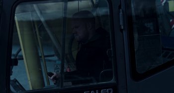 Movie still from “Cracow Monsters” (2022), created by Kasia Adamik – Medium shot, Low angle