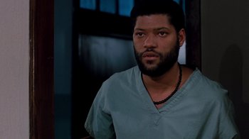 Movie still from “A Nightmare on Elm Street 3: Dream Warriors” (1987), directed by Chuck Russell – A person with a beard; Close Up shot, Low angle