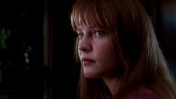 Movie still from “A Nightmare on Elm Street 4: The Dream Master” (1988), directed by Renny Harlin – A person with red hair; Close Up shot, Low angle