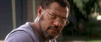 A person wearing glasses
