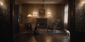Movie still from “Dark” (2017), created by Baran bo Odar – Extreme Wide shot, High angle