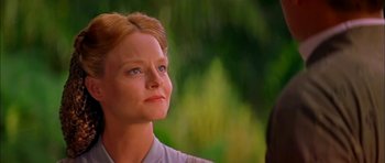 Movie still from “Anna and the King” (1999), directed by Andy Tennant – A person looking up at a tree; Close Up shot, Over the shoulder angle