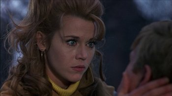 Movie still from “Barefoot in the Park” (1967), directed by Gene Saks – A person wearing a jacket; Close Up shot, Over the shoulder angle