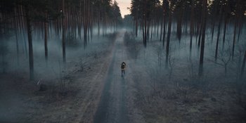 Movie still from “Dark” (2017), created by Baran bo Odar – Extreme Wide shot, High angle