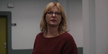 Movie still from “Dark” (2017), created by Baran bo Odar – Close Up shot, Over the shoulder angle