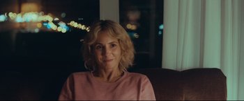 Movie still from “Borg vs. McEnroe” (2017), directed by Janus Metz – A person sitting on a couch; Close Up shot, Over the shoulder angle