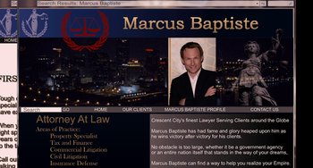 Movie still from “Bullet to the Head” (2012), directed by Walter Hill – A picture of a person on a website; Extreme Close Up shot, High angle