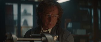 Movie still from “Dark” (2017), created by Baran bo Odar – Close Up shot, Over the shoulder angle