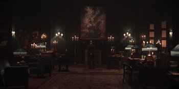 Movie still from “Dark” (2017), created by Baran bo Odar – Extreme Wide shot, Over the shoulder angle