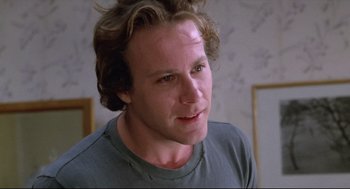 Movie still from “Chilly Scenes of Winter” (1979), directed by Joan Micklin Silver – A person with long hair; Close Up shot, Low angle