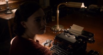 Movie still from “Darkest Hour” (2017), directed by Joe Wright – Close Up shot, High angle