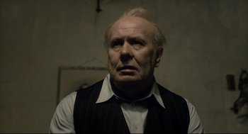 Movie still from “Darkest Hour” (2017), directed by Joe Wright – Close Up shot, Low angle