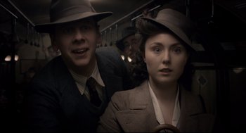 Movie still from “Darkest Hour” (2017), directed by Joe Wright – Close Up shot, Over the shoulder angle