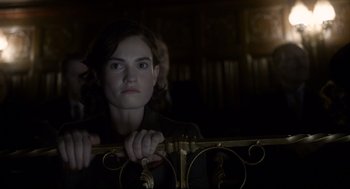 Movie still from “Darkest Hour” (2017), directed by Joe Wright – Close Up shot, Low angle