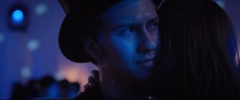 A person wearing a cowboy hat