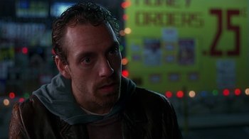 Movie still from “Clueless” (1995), directed by Amy Heckerling – A person wearing a jacket; Close Up shot, Low angle