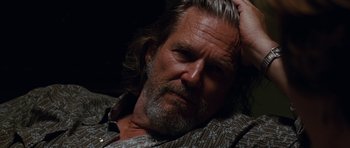 Movie still from “Crazy Heart” (2009), directed by Scott Cooper – A person laying on the ground; Close Up shot, Low angle