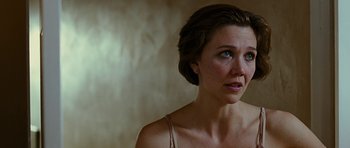 Movie still from “Crazy Heart” (2009), directed by Scott Cooper – A person looking at the camera; Close Up shot, Over the shoulder angle