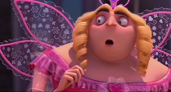 Movie still from “Despicable Me 2” (2013), directed by Pierre Coffin – Close Up shot, Low angle