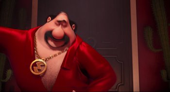 Movie still from “Despicable Me 2” (2013), directed by Pierre Coffin – Close Up shot, Low angle