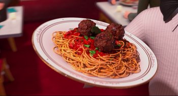 Movie still from “Despicable Me 2” (2013), directed by Pierre Coffin – Medium shot, Overhead angle