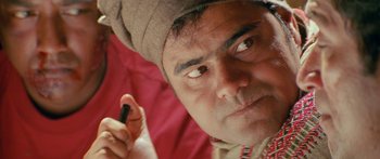 Movie still from “Dil Se..” (1998), directed by Mani Ratnam – Extreme Close Up shot, High angle