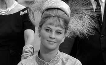 Movie still from “Darling” (1965), directed by John Schlesinger – A black and white photo of a woman with a hat; Close Up shot, Low angle