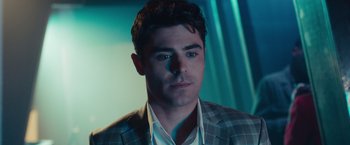 Movie still from “Dirty Grandpa” (2016), directed by Dan Mazer – A man in a suit is looking at the camera; Close Up shot, Low angle