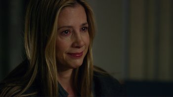 Movie still from “Do You Believe?” (2015), directed by Jon Gunn – A person with long blonde hair; Close Up shot, Over the shoulder angle