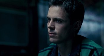 Movie still from “Gone Baby Gone” (2007), directed by Ben Affleck – A person looking at something; Close Up shot, Over the shoulder angle