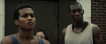 Movie still from “Gran Torino” (2008), directed by Clint Eastwood – Close Up shot, Low angle