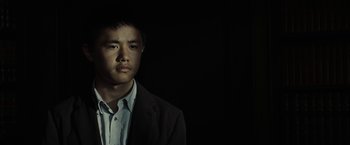 Movie still from “Gran Torino” (2008), directed by Clint Eastwood – Close Up shot, Low angle