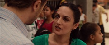 Movie still from “I Origins” (2014), directed by Mike Cahill – A person talking to another person; Close Up shot, Over the shoulder angle