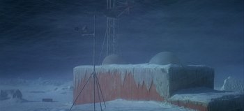 Movie still from “Ice Station Zebra” (1968), directed by John Sturges – An image of an image of an image of an image of an image of an image of an image of an image of an image of an image; Extreme Wide shot, High angle